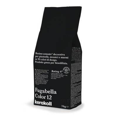 Затирка Kerakoll Fugabella Color полимерцементная 12, 3 кг
