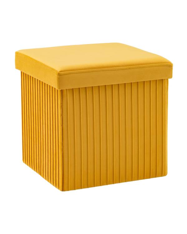 Пуф Stool Group Store Square HS15-F12 V20 желтый, складной с ящиком