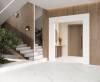 Керамогранит Laparet Airy White белый матовый карвинг 80x160 фото 2