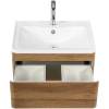 Тумба под раковину Belbagno Albano ALBANO-700-2C-SO-RR 70x45x50 Rovere Rustico подвесная с двумя выкатными ящиками фото 5