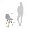 Стул Bradex Home Eames FR 0039 белый фото 9