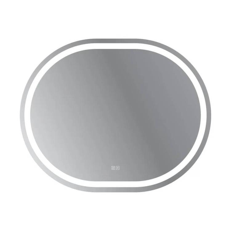 Зеркало Cezares Giubileo CZR-SPC-GIUBILEO-1000-800-TCH-WARM 80x100 с подсветкой, сенсорным выключателем и подогревом