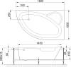 Акриловая ванна Royal Bath Alpine RB 819101 160x100 R фото 4