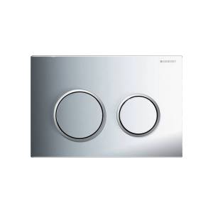 Кнопка смыва Geberit Omega 20 115.085.KH.1 хром, матовый хром