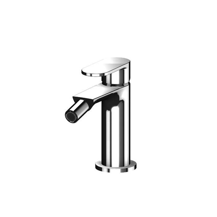 Смеситель для биде Gattoni H2Omix7000 7005070C0 с донным клапаном, излив 108,8 мм, Хром