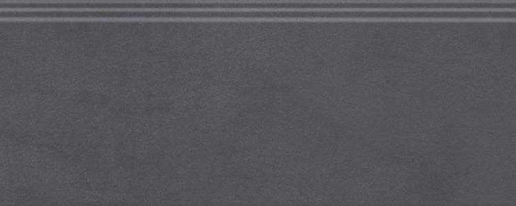 Плинтус Kerama Marazzi Чементо FMF020R антрацит матовый обрезной 12x30