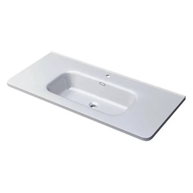 Раковина Uperwood Monica RMonica100wg белая глянцевая, 100x46