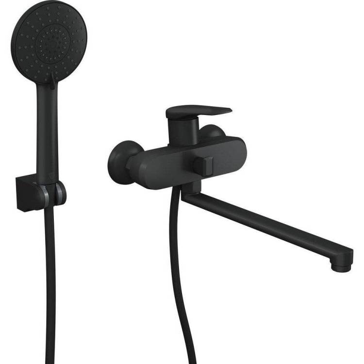 Смеситель универсальный Rush Nevis NE1735-51Black