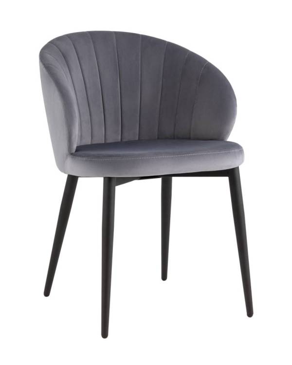 Стул Stool Group Lastura LV-104-H14-02-01(P) велюр серый
