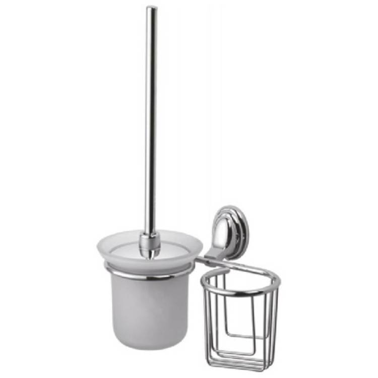 Ершик Haiba HB1510-1 с подставкой, хром