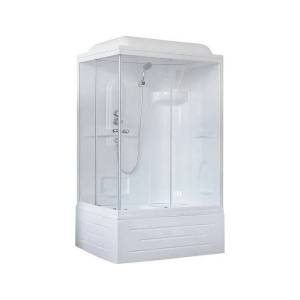 Душевая кабина Royal Bath BP RB8100BP1-T-R с высоким поддоном, с сиденьем