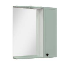 Зеркало-шкаф Runo Римини 65 00-00001277 65x75 зеленый