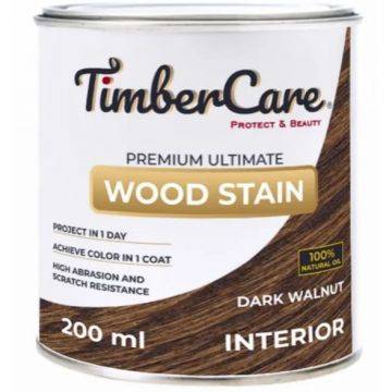 Тонирующее масло TimberCare Wood Stain Темный орех/Dark walnut 0.2 л