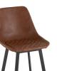 Стул барный Stool Group Texas 9085C MAP/9 экокожа, коричневый фото 7