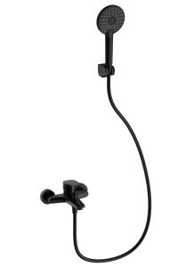 Смеситель для ванны Wonzon & Woghand WW-A30891-MB с душем, черный матовый