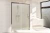 Душевая дверь в нишу Royal Bath Accord RB170HS-C-CH профиль хром, стекло матовое, 170x200