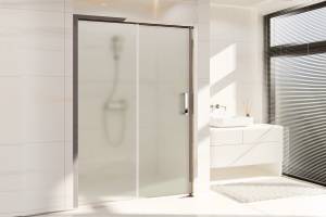 Душевая дверь в нишу Royal Bath Accord RB170HS-C-CH профиль хром, стекло матовое, 170x200