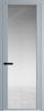 Межкомнатная дверь Profil Doors 2 AGP цвет профиля Серебро, стекло безопасное 6 мм прозрачное 600x2000