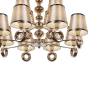 Подвесная люстра iLamp Brooklyn P2401-8+4 Nickel фото 2