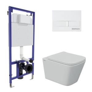 Комплект Berges Novum 43244 кнопка L1 белая