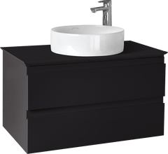 Тумба для комплекта Jacob Delafon Madeleine EB2083-J53 черная матовая