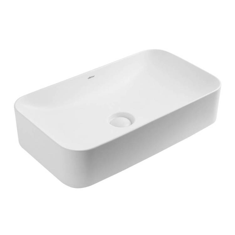 Раковина Abber Rechteck AC2204MW 60 см, белая матовая