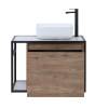 Тумба под раковину Aquanet Nova Lite Loft 75 R 261657 дуб рустикальный фото 9