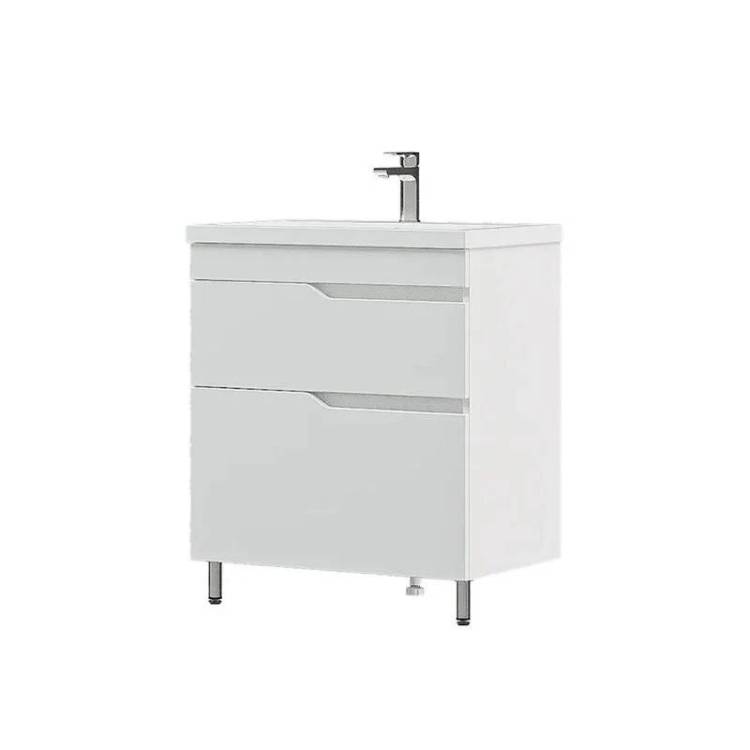 Тумба с раковиной Corozo Теона 70 Z2 напольная, белый