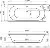 Акриловая ванна Excellent Oceana 170x75 фото 8