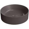 Раковина GSI Kube X 942716 45 см, коричневая матовая