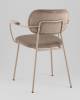 Стул Stool Group Кэрол FDC9124P OTE-MOD410 F13 коричневый бежевые ножки фото 5