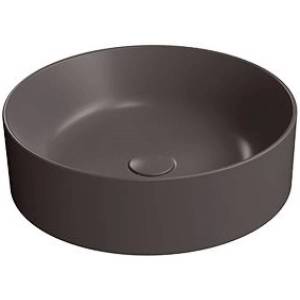 Раковина GSI Kube X 942716 45 см, коричневая матовая