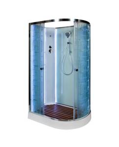 Душевая кабина AvaCan EM1512LNLED с подсветкой, 120x80x210