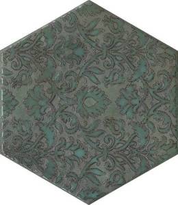 Декор Kerama Marazzi Гроссето VT/B560/SG23037N зеленый 20x23.1