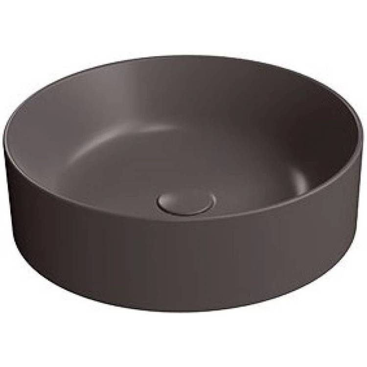 Раковина GSI Kube X 942716 45 см, коричневая матовая