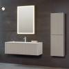 Зеркало Orka Cube 3000368 65x100 c LED подсветкой, белый матовый фото 2