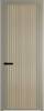 Межкомнатная дверь Profil Doors 3 AGP цвет профиля Никель матовый, стекло безопасное 6 мм мору золото 700x2000
