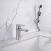 Смеситель для раковины Aquatek Ника AQ1812CR с гигиеническим душем, хром фото 5