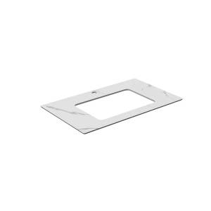 Столешница Kerama Marazzi Plaza (Плаза) PL3.SG50008220R\80 белый натуральный, 79.6x48