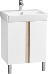Тумба для комплекта AQUATON Кантри 60 белый/дуб верона