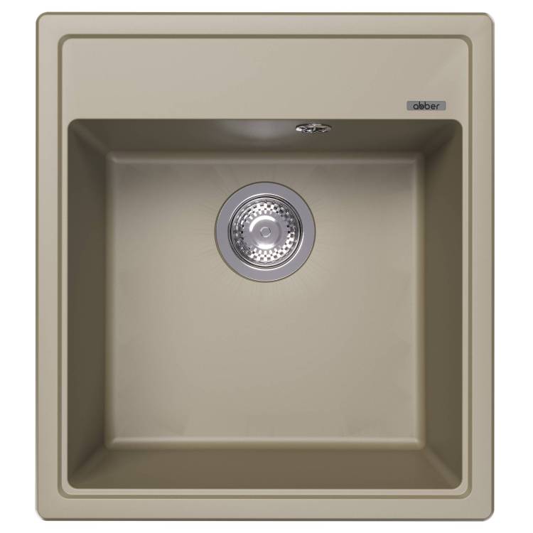 Мойка кухонная Abber Quarz AQ2901S песочный, 51x46