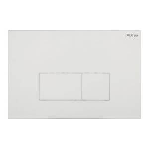 Кнопка смыва Black&White WPI-09541 24.4x16.2 Glossy Ivory