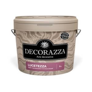Декоративное покрытие Decorazza Lucetezza база Argento LC11-38 темно-красное 1 л