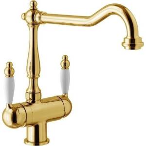 Смеситель для кухни Webert Byblos BY920802010 золотой