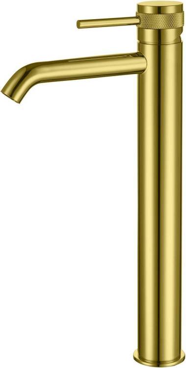 Смеситель для раковины Allen Brau Priority 3.0 5.31A02-GB высокий, золото браш