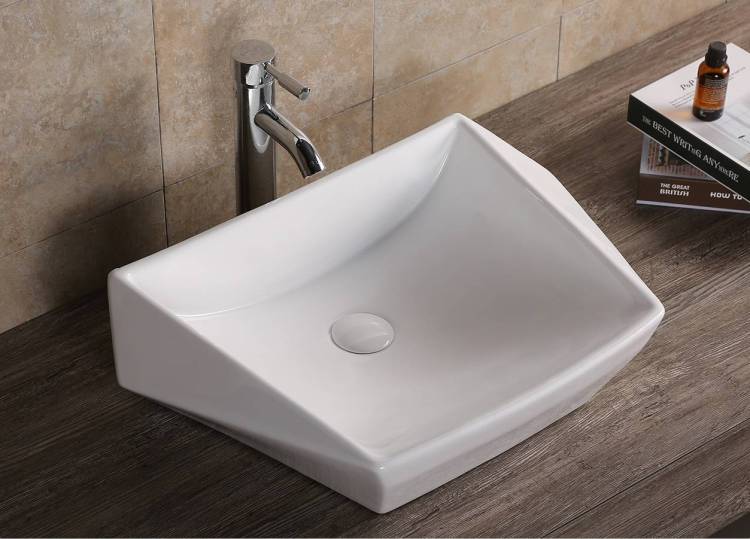 Раковина Cerutti Spa CR7065 белая, 60x41