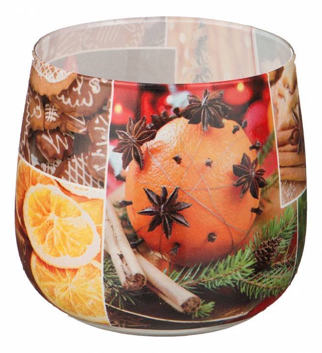 Свеча декоративная АРТИ-М Christmas time 348-438 (6x7 см.)