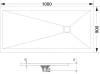 Поддон для душа RGW Stone Tray ST-0109G 90х100 с сифоном фото 5