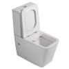 Унитаз-компакт Abber Rechteck AC1210 белый, безободковый фото 7