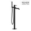 Смеситель для ванны Remer X-Style X08NO черный матовый, напольный